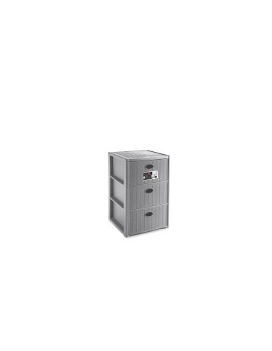 CASSETTIERA 30468 ELEGANCE 3C GRIGIO su TreG Ingrosso