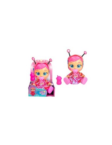 Cry Babies Stars Lady, Bambola Interattiva con Vestiti e Accessori, Giocattolo per Bambini 18+ Mesi