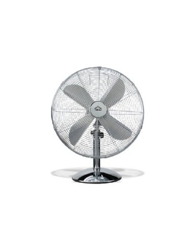 VENTILATORE DA TAVOLO VE1616 40CM CROMATO su TreG Ingrosso