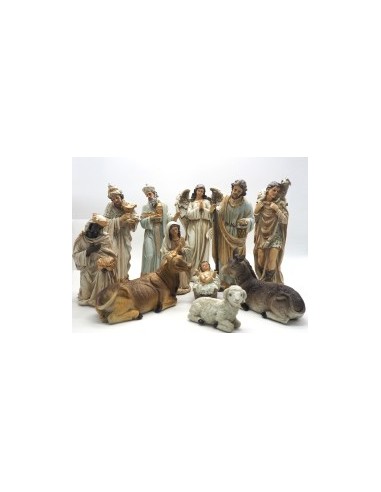 PRESEPE SET 11 PEZZI H30CM su TreG Ingrosso