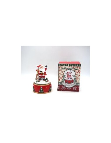 CARILLON 03403 CON BABBO NATALE 15X11,5CM su TreG Ingrosso