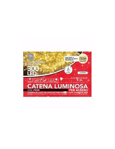 S/LUM 300 LED COLORE BIANCO CALDO 8 GIOCHI DA ESTERNO su TreG Ingrosso