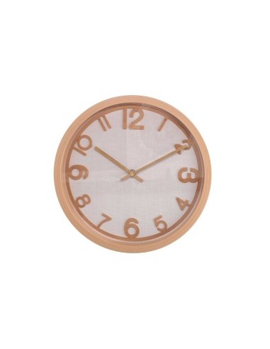 OROLOGIO 187178 PLASTICA 31CM NATURALE EFFETTO LEGNO