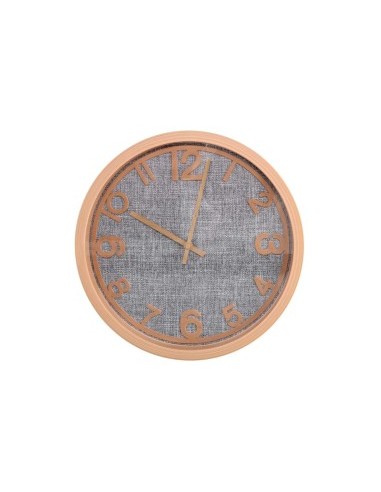 OROLOGIO 187177 PLASTICA 31CM GRIGIO EFFETTO LEGNO