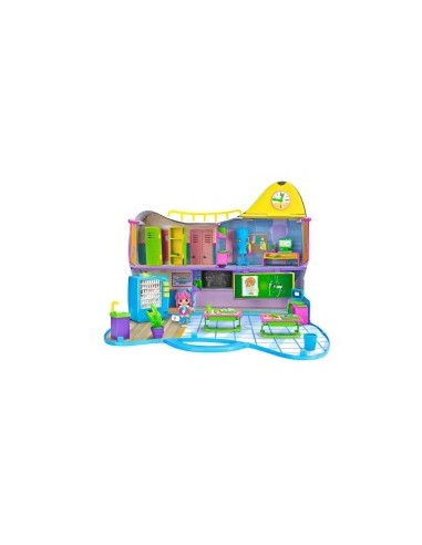 Pinypon Play Set, Istituto PINY di New York, Valigetta Portatile, Accessori Interattivi, per Bambini 4+ Anni, Famosa