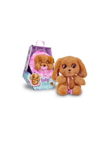 Baby Paws Cocker, Peluche Interattivo con Suoni, Occhi Movibili, Borsetta e Copertina, Giocattolo per Bambini dai 3 Anni in Su