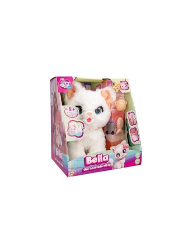 Club Petz Bella, Feature Plush Gatto Peluche, Suoni e Funzioni, Giocattolo per Bambini +3 Anni