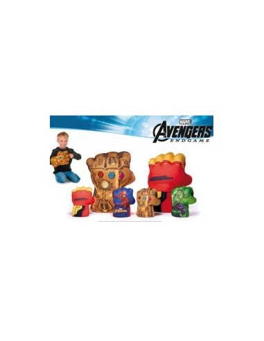 Pugno Peluche Marvel Avengers indossabile cm 27