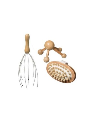 SET MASSAGGIO 174600 3PZ BAMBOO