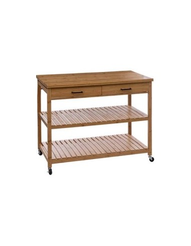 ISOLA CUCINA 189606 LINHA 108X60X90CM BAMBOO