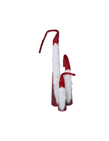 BABBO NATALE 136355 3 MISURA ROSSO/BIANCO