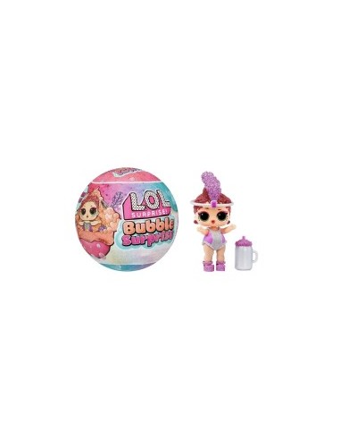 LOL Surprise Bubble Surprise, bambole da collezione, assortimento casuale, sorprese e accessori, schiuma glitterata, Età 4+