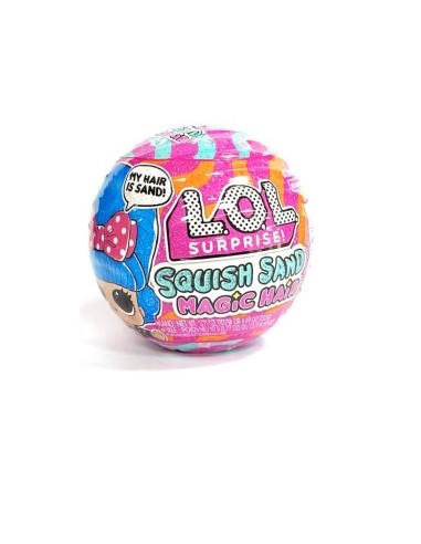 LOL SURPRISE 593188 SQUISH SAND MAGIC HAIR TOTS