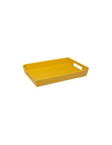 VASSOIO 179729C MELAMINA 35X25 GIALLO su TreG Ingrosso