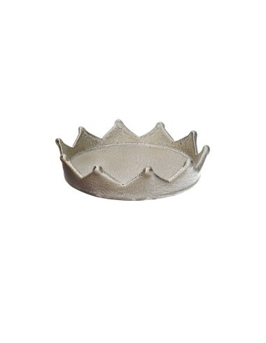 SVUOTATASCHE CERAMICA CORONA CHAMPAGNE 19CM