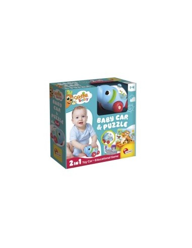 CAROTINA 102280 BABY AUTO E PUZZLE 2IN1