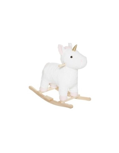 DONDOLO UNICORNO 174235 POLIESTERE 64X32X55CM