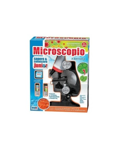 MICROSCOPIO 11067 JUINOR CON ACCESSORI