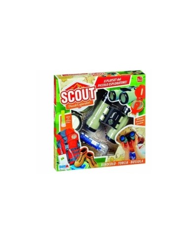 PLAYSET SCOUT 11253 BINOCOLO TORCIA E BUSSOLA