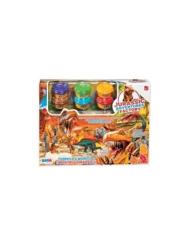 JURASSIC 11428 SET 6 VASETTI PASTA MODELLABILE