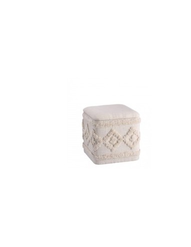 POUF 102127 TESSUOT HIPPIE CONTENITORE 40X40X40H