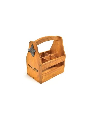 CESTELLO PORTABOTTIGLIE 02153 LEGNO 26,5X16X29CM