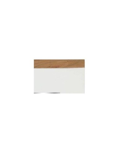 SPECCHIO MB207449 MANGO/ACACIA 90X110CM BIANCO