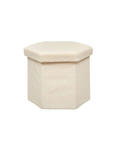 POUF 197356A JAIKO BIANCO AVORIO 46X40X38CM