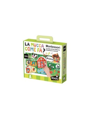 MONTESSORI 57175 LA MUCCA COME FA