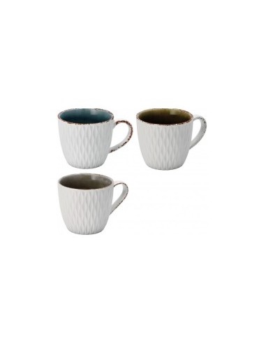 TAZZA MUG 75591 CERAMICA 10X9CM COLORI ASSORTITI