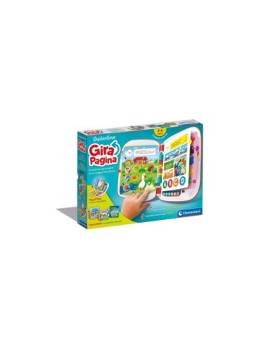 GIRAPAGINA SAPIENTINO CLEMENTONI GIOCO DI APPRENDIMENTO PER BAMBINI