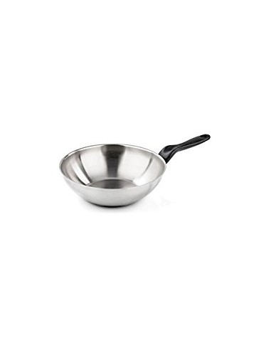 LE INOXIDABILI SALTAPASTA-WOK INOX 28 CM INDUZIONE BARAZZONI