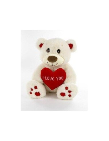 PELUCHE 09112 ORSO MIELE 60CM I LOVE YOU