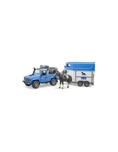 JEEP LAND ROVER 02588 POLIZIA C/RIMORCHIO su TreG Ingrosso