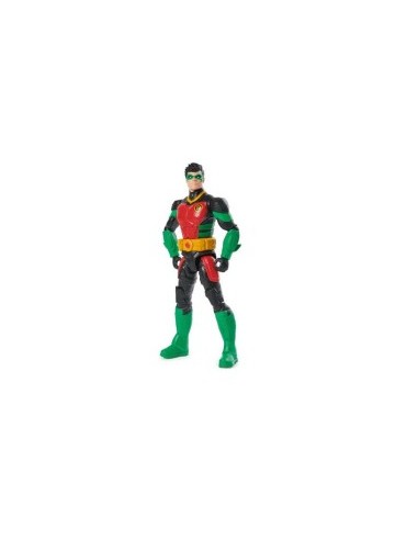 Action Figure Robin, DC Comics, alta 30 cm, con 11 punti di articolazione, giocattolo per bambini, 3+ anni