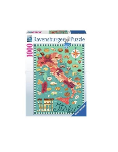 PUZZLE 17605 1000PZ MAPPA DEI DOLCI ITALIA