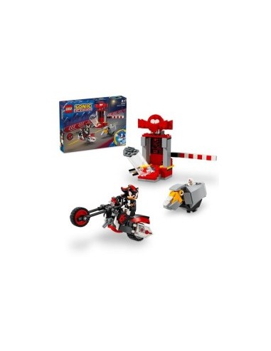 LEGO Sonic the Hedgehog La Fuga di Shadow the Hedgehog 76995, Set Moto Giocattolo con Laboratorio, per Bambini da 8 Anni