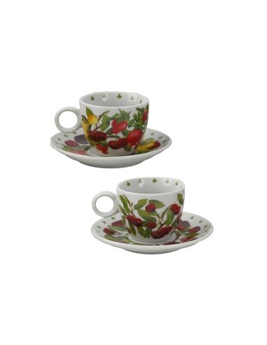 BERRY SET 6TZ CAFFE 25279 CON PIATTINO