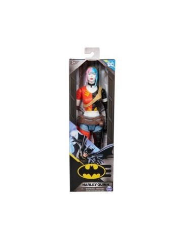 DC Comics, Harley Quinn da 30 cm, Supereroe Giocattolo Snodabile, Personaggio da Collezione 3 Anni+