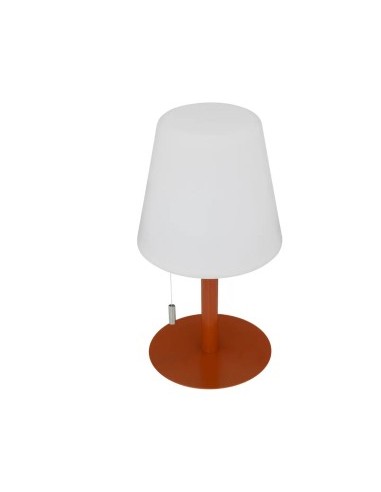 LAMPADA TAVOLO 202608B AMBRA 30CM POLIPROPILENE/METALLO