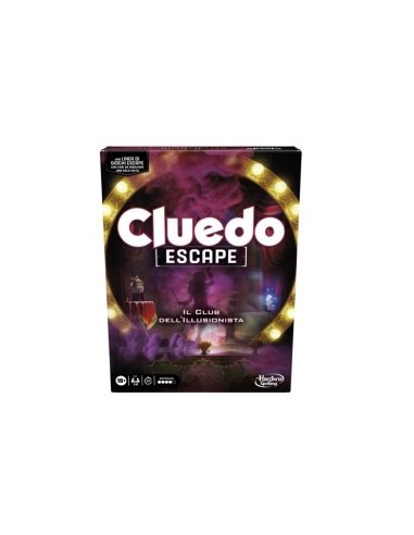 GIOCO F8817 CLUEDO ESCAPE CLUB DELL'ILLUSIONISTA