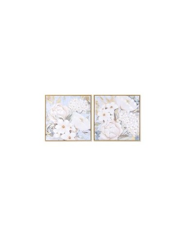 QUADRO TELA CU204644 FIORI 60X60CM ASSORTITO