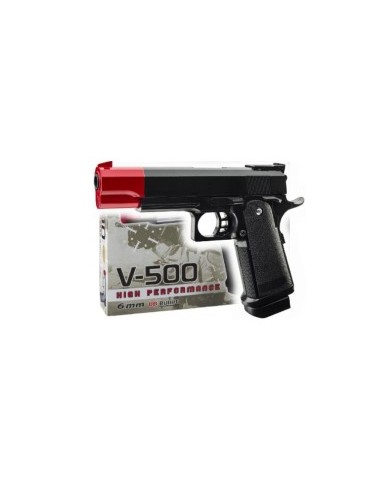 PISTOLA V-500 AIR SOFT GUN 6MM