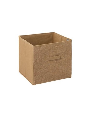 PORTAOGGETTI 160386 IUTA 31X31X31CM BEIGE