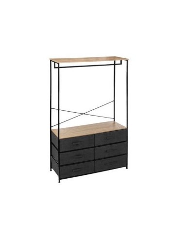 CASSETTIERA 193558 TISSA CON APPENDIABITI 100X40X167CM MDF