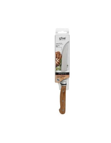 COLTELLO BISTECCA 146608 23CM INOX MANICO LEGNO