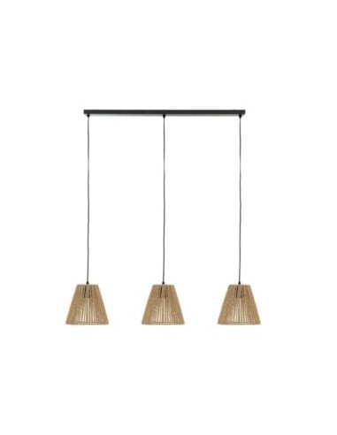 LAMPADARIO 200057 METALLO/CARTA 65X20X77CM 3LUCI