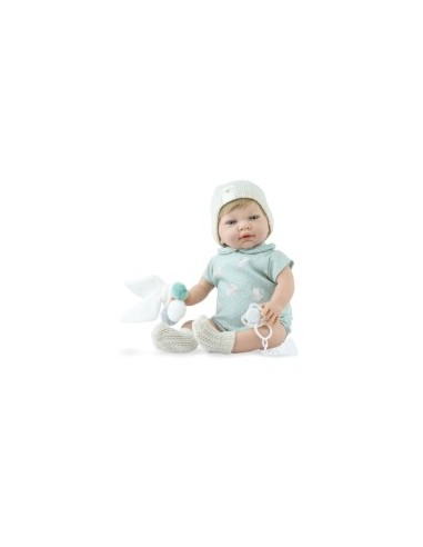 REBORN BAMBOLA 746 SWEET RABBIT AZZURRO