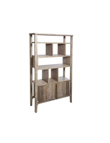 LIBRERIA 166633 BANILA 95X35X180CM ACACIA