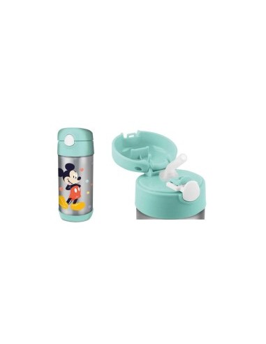 MICKEY ST13030 BORRACCIA ACCIAIO 530ML CON CANNUCCIA